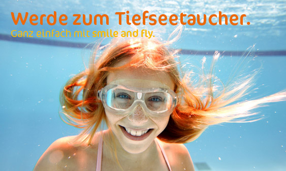 Werde zum Tiefseetaucher.